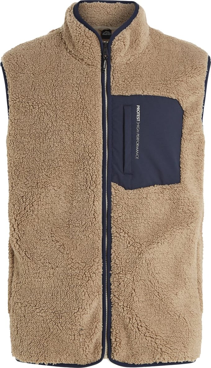 Protest Prthyams – Bodywarmer Heren – Zak met rits – Teddy