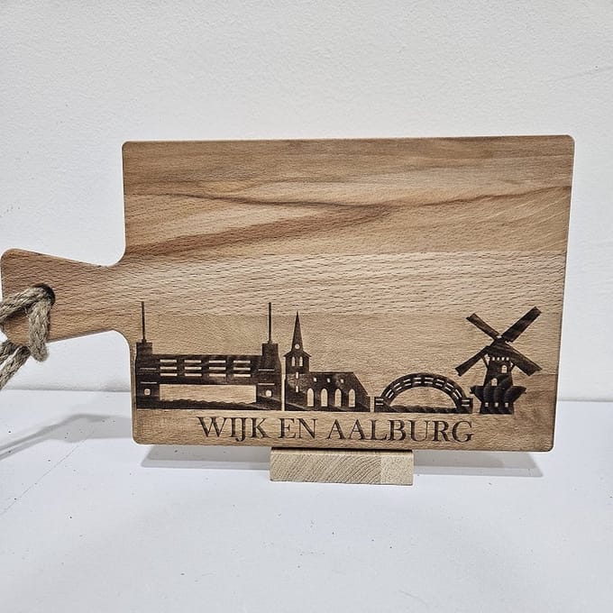 borrelplank beukenhout skyline Wijk en Aalburg 59 cm