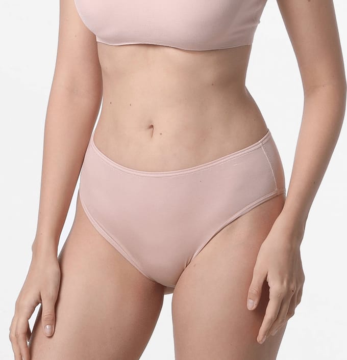 Slip dames brief Micro Modal buff beige