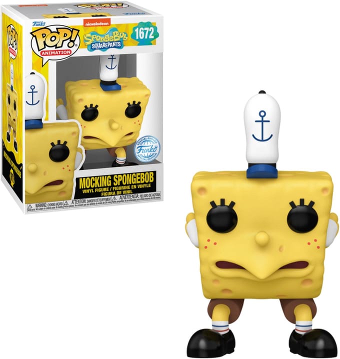 Funko Pop! Animation: Spongebob Squarepants - Mocking Spongebob - Special Edition Exclusive #1672