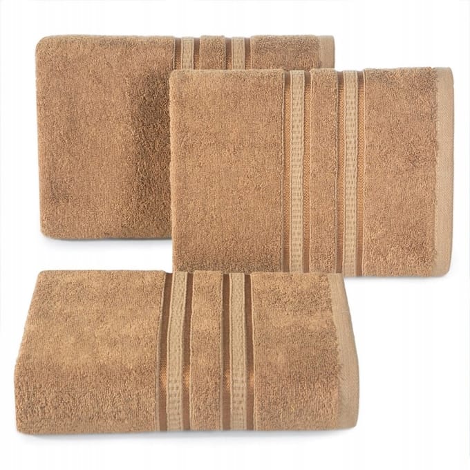 Luxe Bamboe Handdoek 50x90cm Lichtbruin 500g/m² - Zacht & Absorberend