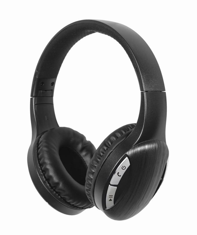 Headphones with Microphone GEMBIRD BTHS-01-BK