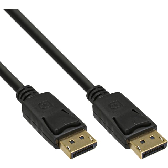 Premium DisplayPort kabel - versie 1.2 (4K 60Hz) / zwart - 1,5 meter