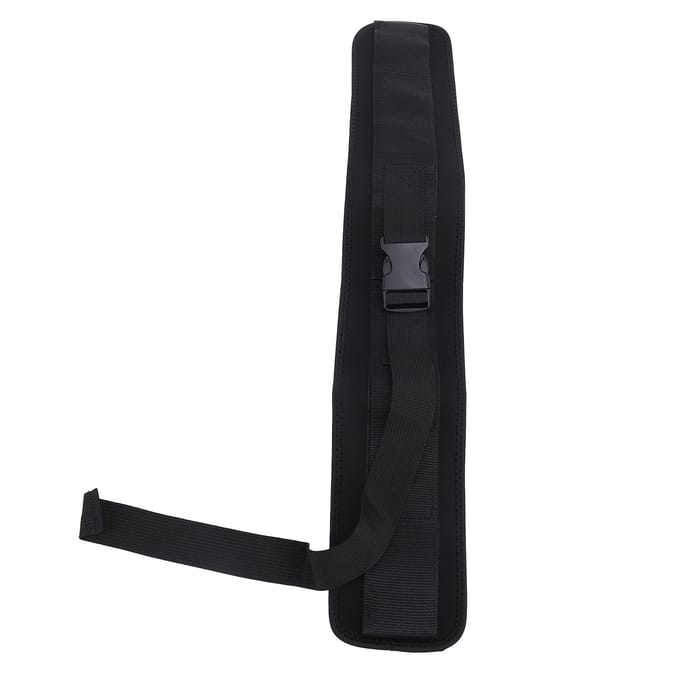 Hip Thrust Riem SBR Heup Gewichtheffen Ondersteuningsriem Heupbrug Billen Workout Thrust Weerstand Heupriem black