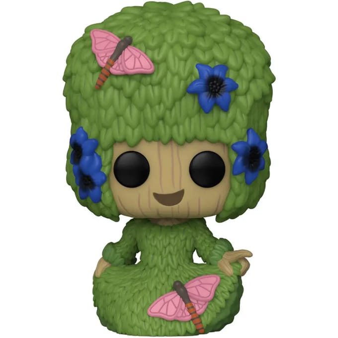 Funko I Am Groot - Marvel POP! Groot (Marie Hair) 9 cm Verzamelfiguur - Multicolours