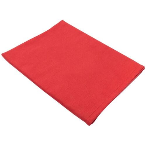 GGM Gastro (100 Stück) Damast Mitteldecke Vienna - 80x80cm - Feuerrot