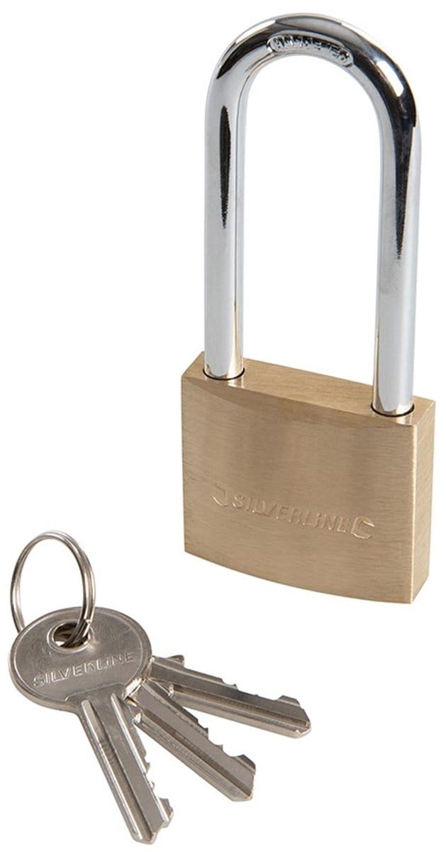 Silverline - Hangslot - Lang - 40 mm
