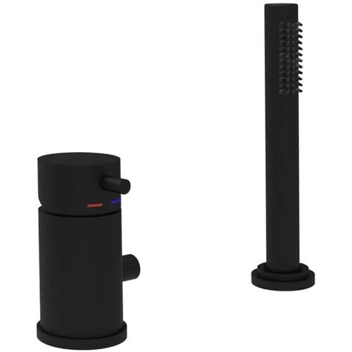 Steinkamp Living Black 2-hole bath faucet 62007NOST