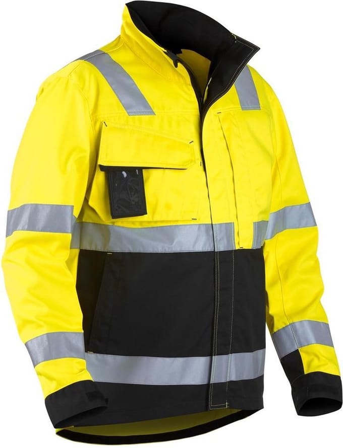 Blåkläder Jas High Vis, Klasse 3 Mt L Geel/zwart L