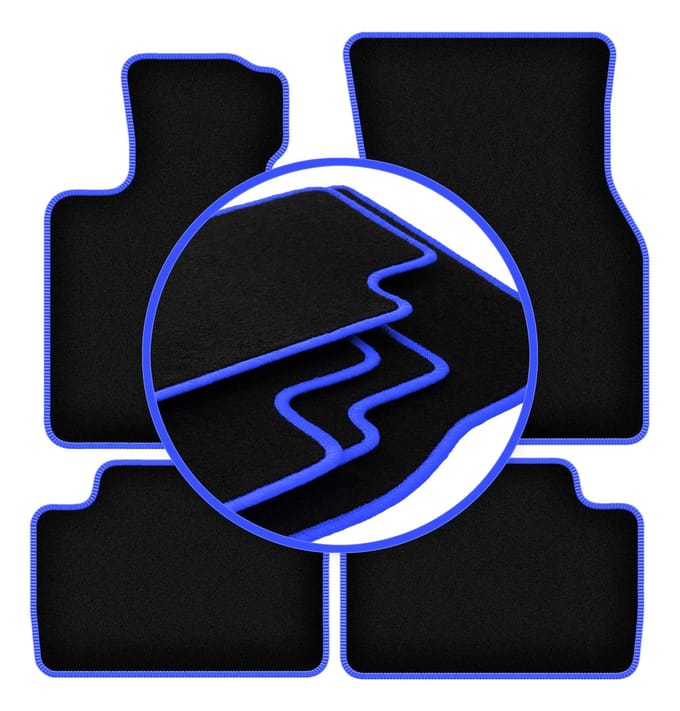 CARLUX-BLUE automatten voor: Mini Cooper F55 5-deurs (2014-)