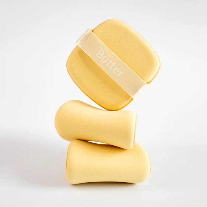 Ensemble de bouffantes de maquillage pour femmes, 6 pièces, éponge cosmétique, poudre bouffante, mélangeur de crème, fond de teint, outils de maquillage 6PCS beige