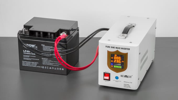 Vipow - Gelaccu - 12V - 75Ah - Onderhoudsvrij