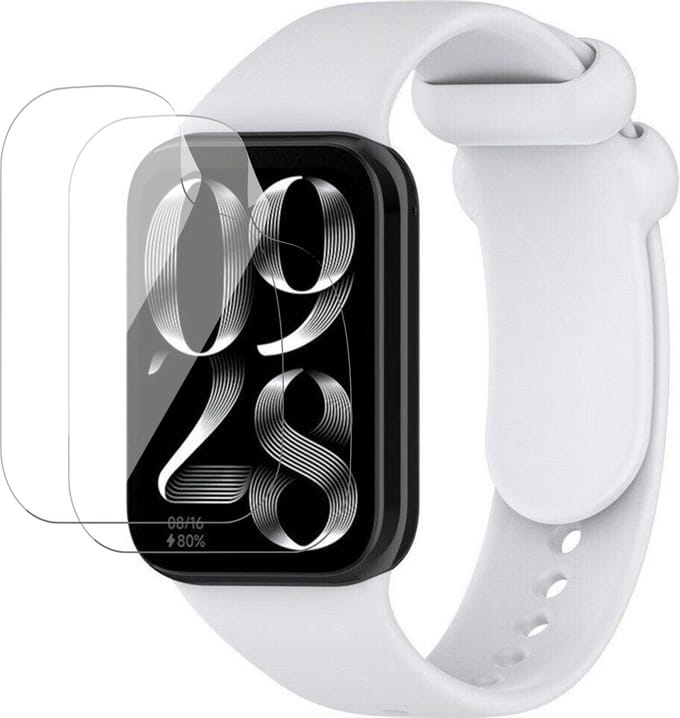 Screenprotector geschikt voor Xiaomi Smart Band 8 Pro - 2x FlexGuard Screen Protector