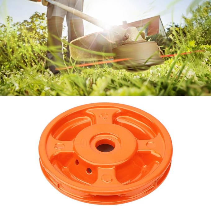 Aluminium Grastrimmerkop Bosmaaier Strimmer Gazonmaaier Accessoire met 4 Trimmerdraad