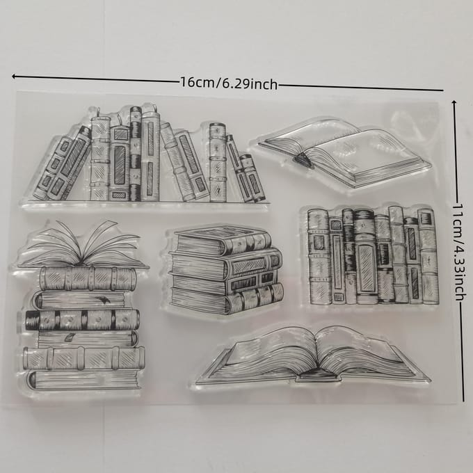 1 st Boek Plastic Transparante Stempel DIY Album kaartenboek Stempel transparant