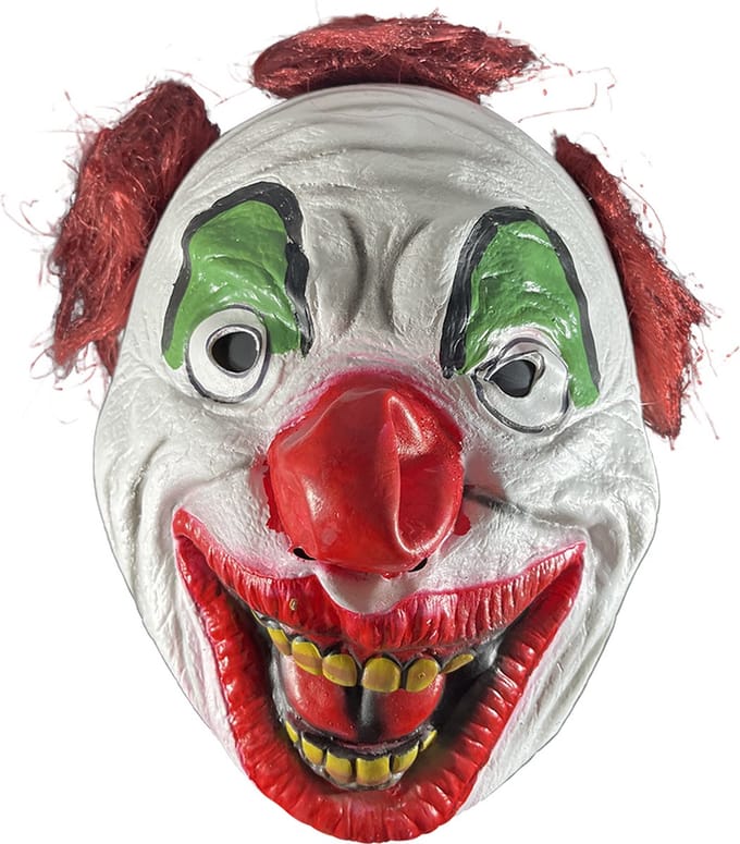 Fjesta© Halloween masker - Killer clown - Latex