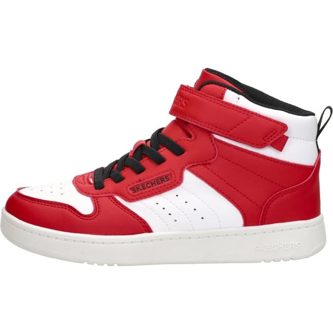 Skechers Quick Street jongens sneakers rood wit