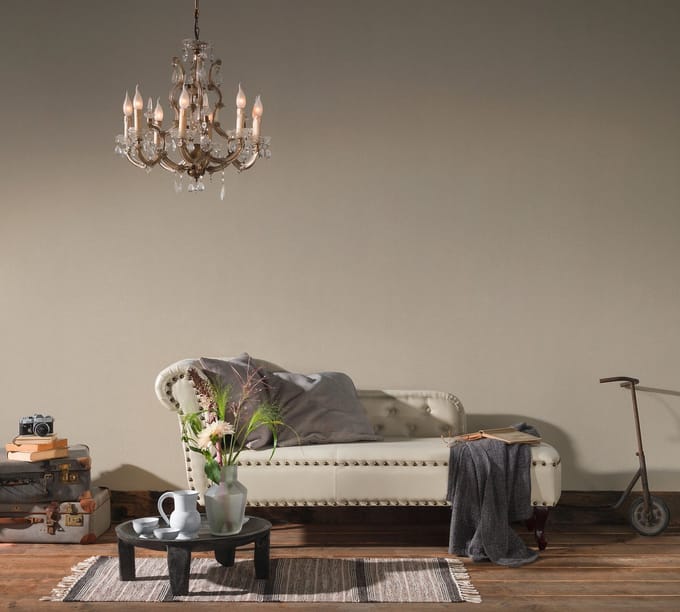 UNI BEHANG - Glitters Beige Creme - AS Creation Trendwall