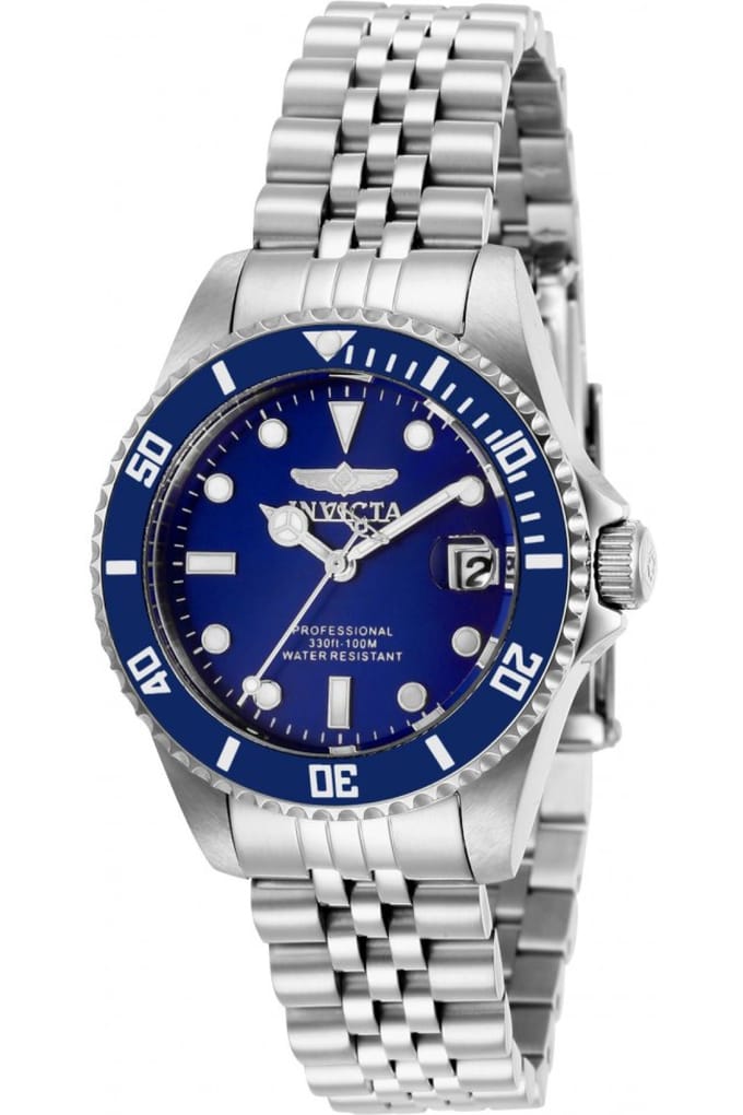 Invicta Pro Diver 29187 Dames Quartz Horloge - 34 mm