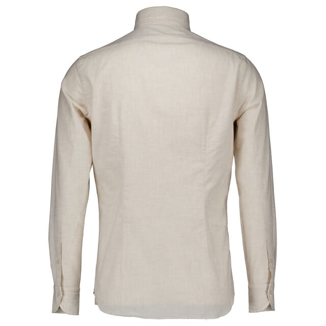 Xacus Washed Shirt Lange Mouw Overhemden Ecru 721ml/91175