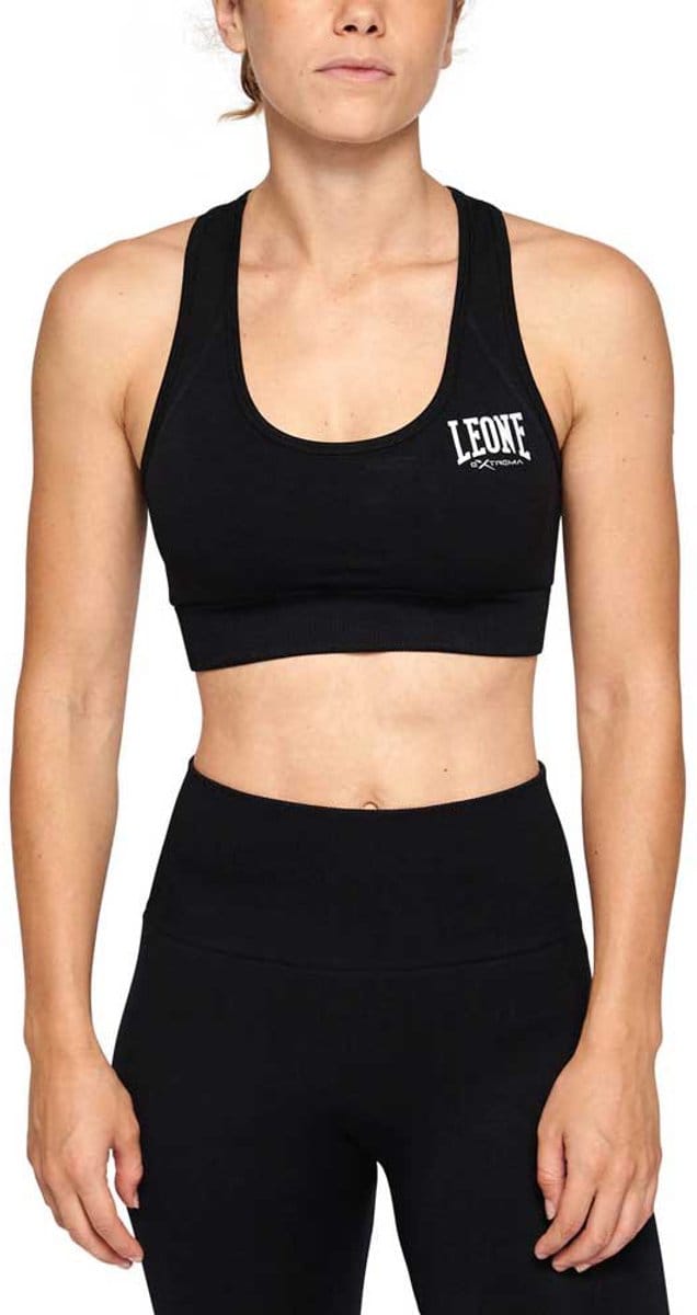 Leone1947 Logo Sportbeha Zwart S Vrouw