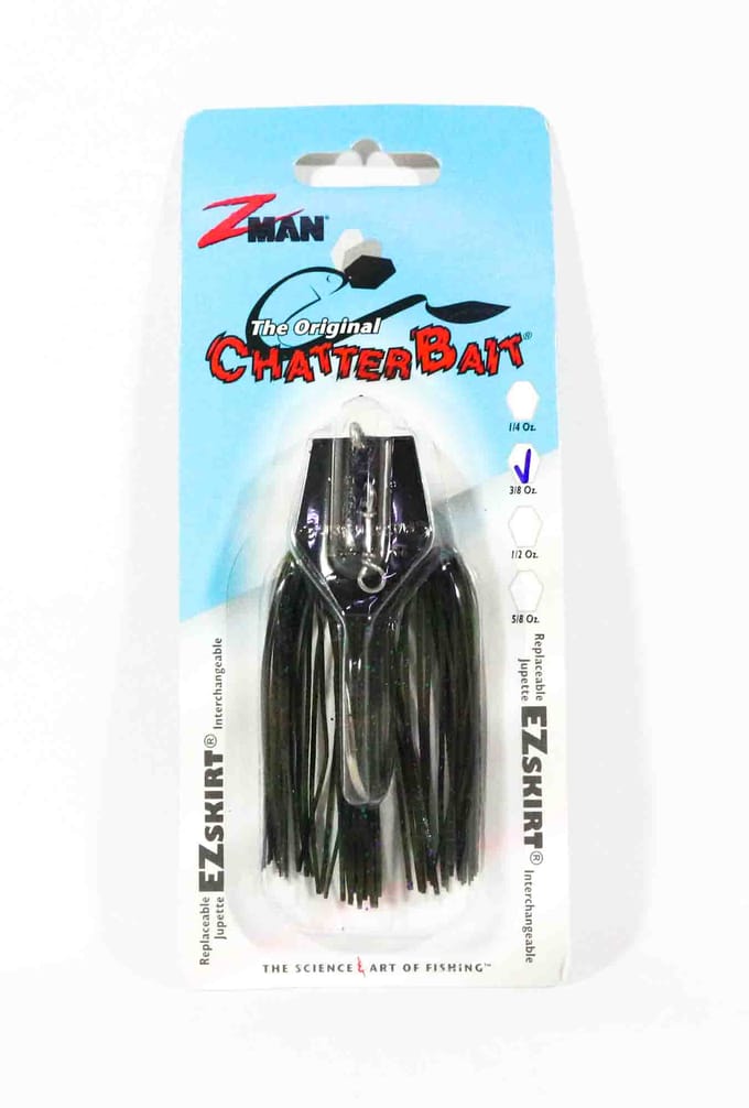 Zman Chatterbait Mini 3/8 oz zinkend kunstaas Candy Craw (2123) white