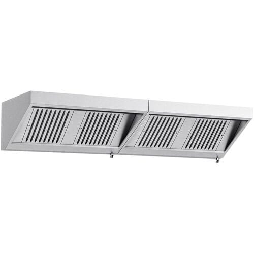 GGM Gastro Wandhaube - 2400mm - mit Filter & Lampe
