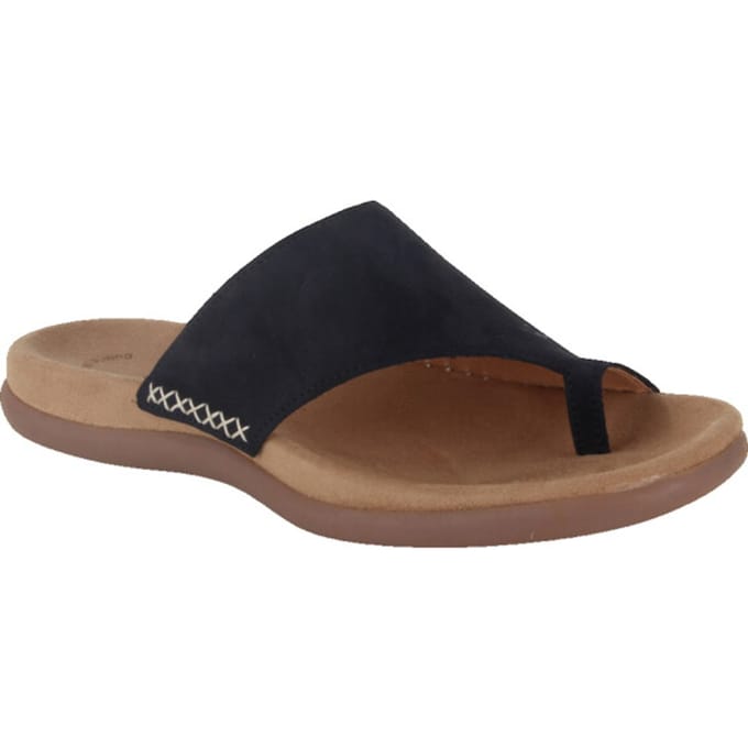 Gabor Dames Slippers - donkerblauw