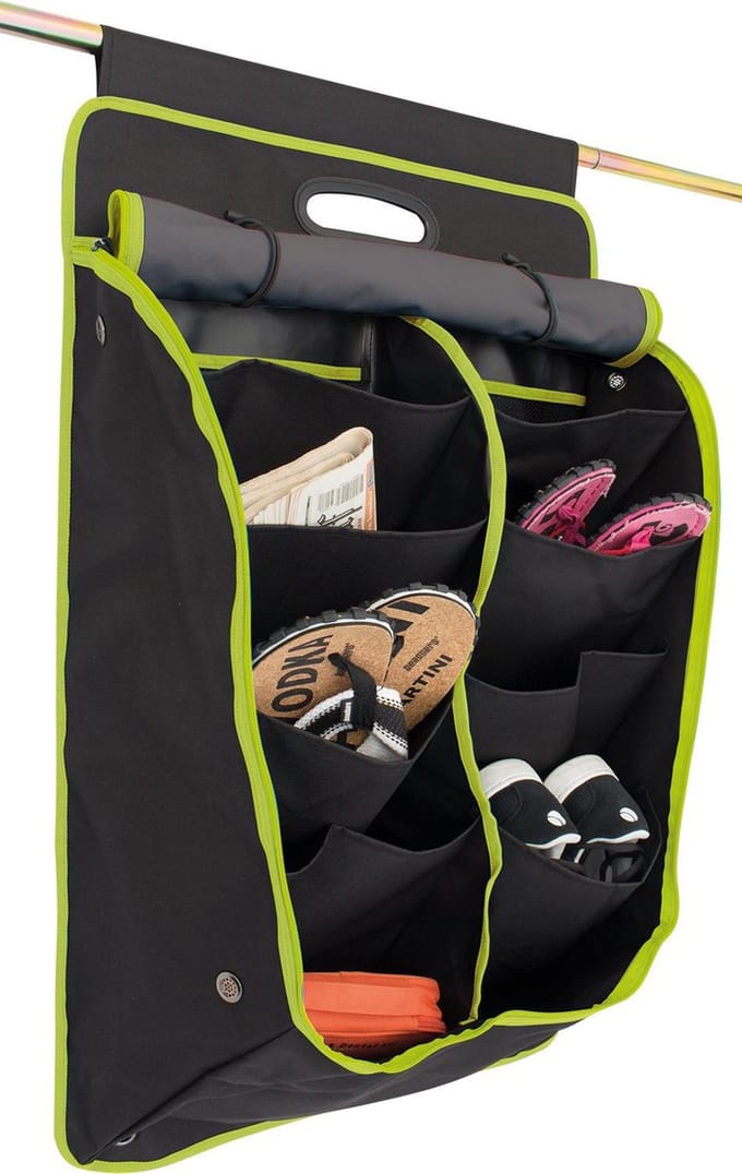 Eurotrail Tentorganizer Oxford Large - Black/Lime