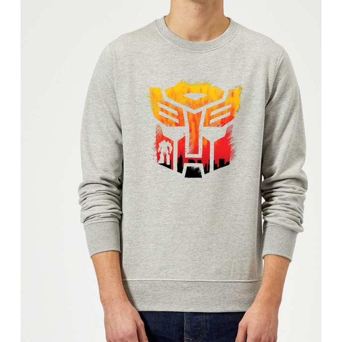 Transformers Autobot Symbol Sweatshirt - Grey - S - Grijs