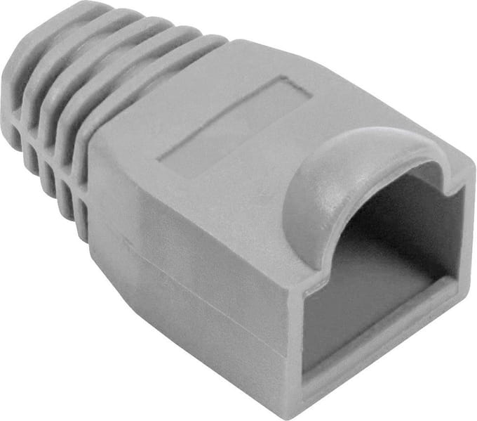 RJ45 tule - Cat 6 - Grijs - Allteq