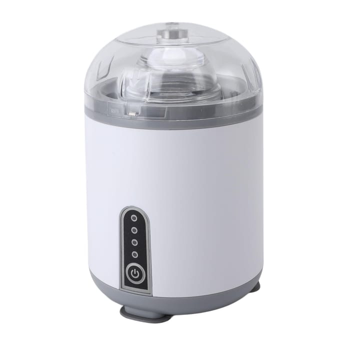 Elektrische Gouden Eier Maker 1200mAh Oplaadbare Automatische Eidooier Eiwit Mixer met Transparant PC wit