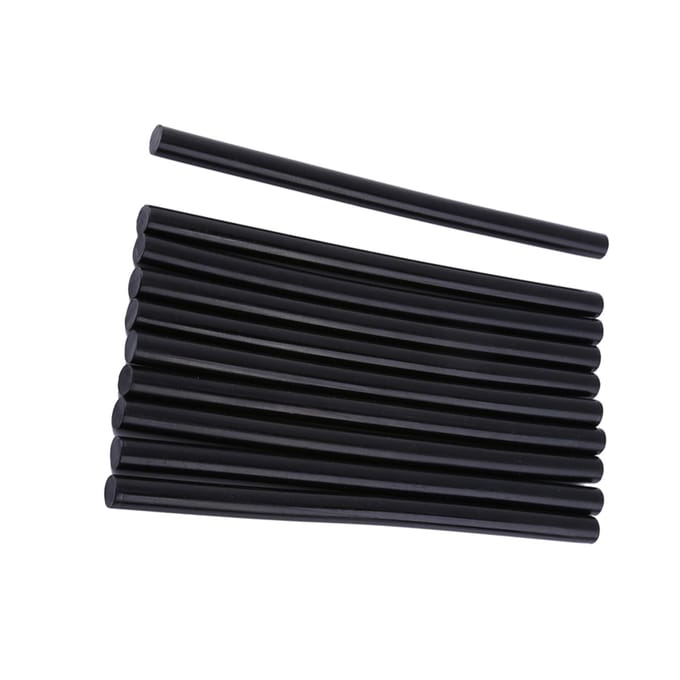 10Pcs black  7mm   11mm Hot Melt Glue Sticks For Electric Glue Gun DIY  Stick(11*200mm)