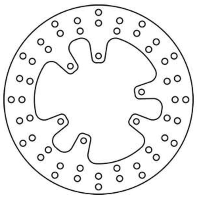 Remschijf TRW MOTO MST349