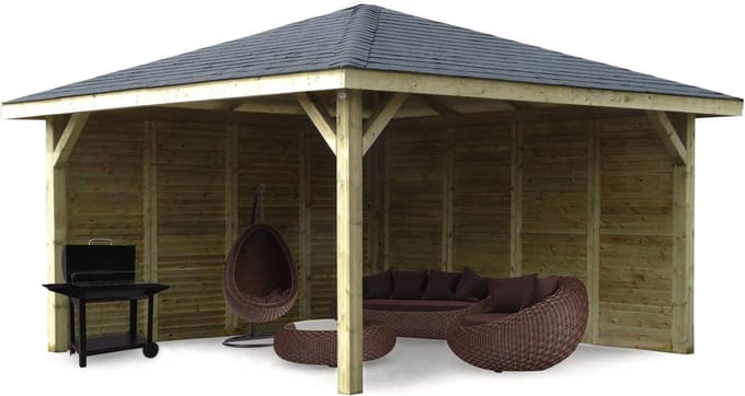 Solid Prieel Superia S7774 Geïmpregneerd Hout437x437cm
