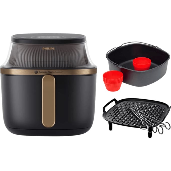 Philips Airfryer XXL 3000 Serie NA342/00 + Grillkit + Bakset