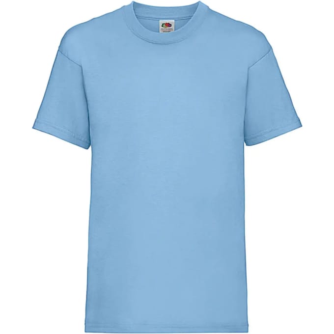 Kinder-T-shirt Fruit of the Loom Valueweight
