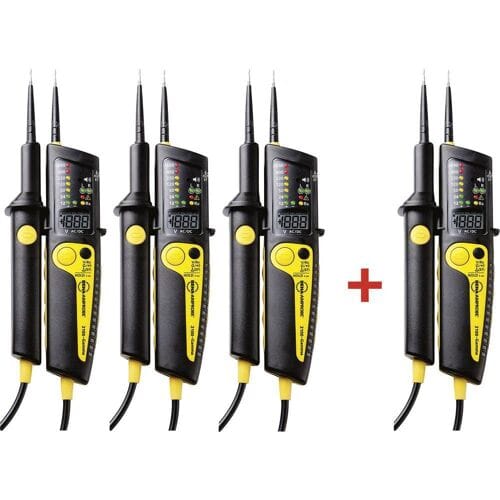 Beha Amprobe 2100-GAMMA+ BUNDLE Tweepolige spanningstester CAT III 1000 V, CAT IV 600 V Akoestisch, LCD, LED, Vibratie