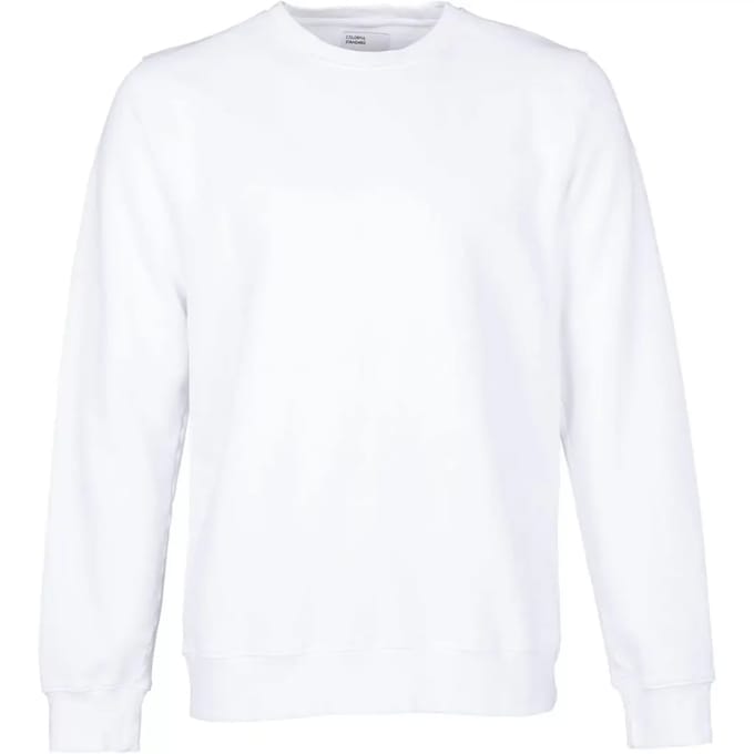 Sweatshirt ronde hals Colorful Standard Classic Organic optical white