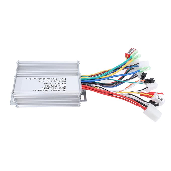 36V 48V 350W Borstelloze Controller Intelligente Elektrische Fiets Motorcontroller voor Elektrische Fiets Scooter white