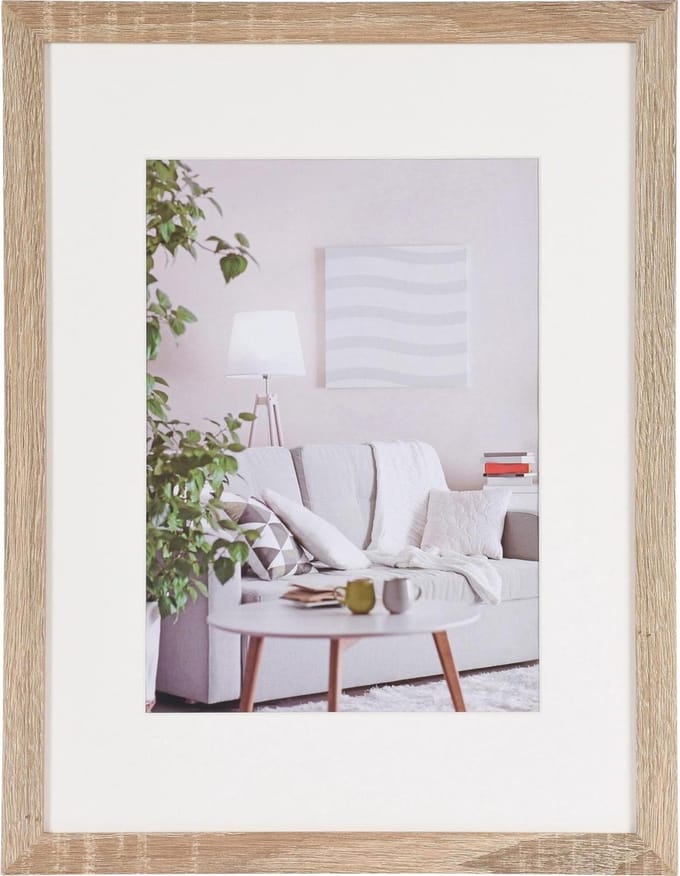 Fotolijst - Henzo - Modern - Fotomaat 30x40 cm - Lichtbruin