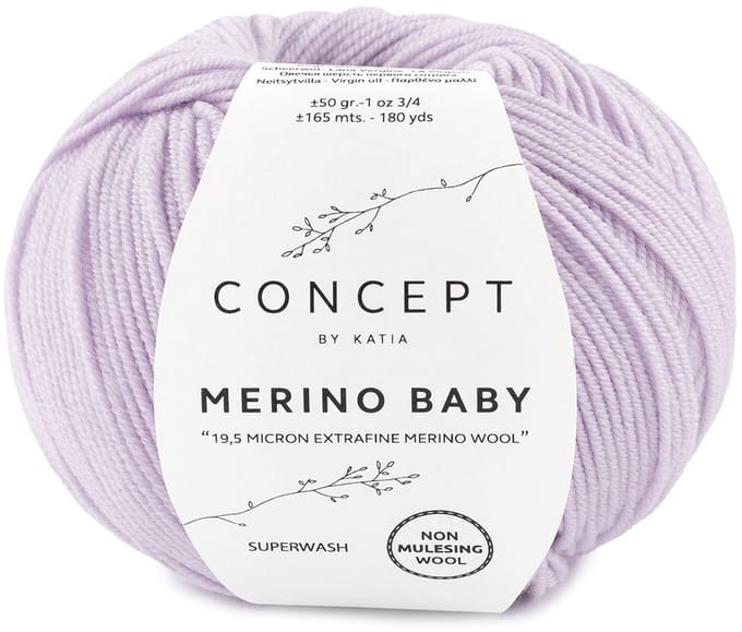 Katia Concept Merino Baby - 66 lichtheide - Wol Garen