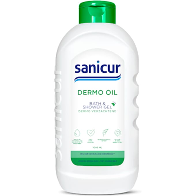 Sanicur Dermo Oil Bad en Douchegel - 1000ml