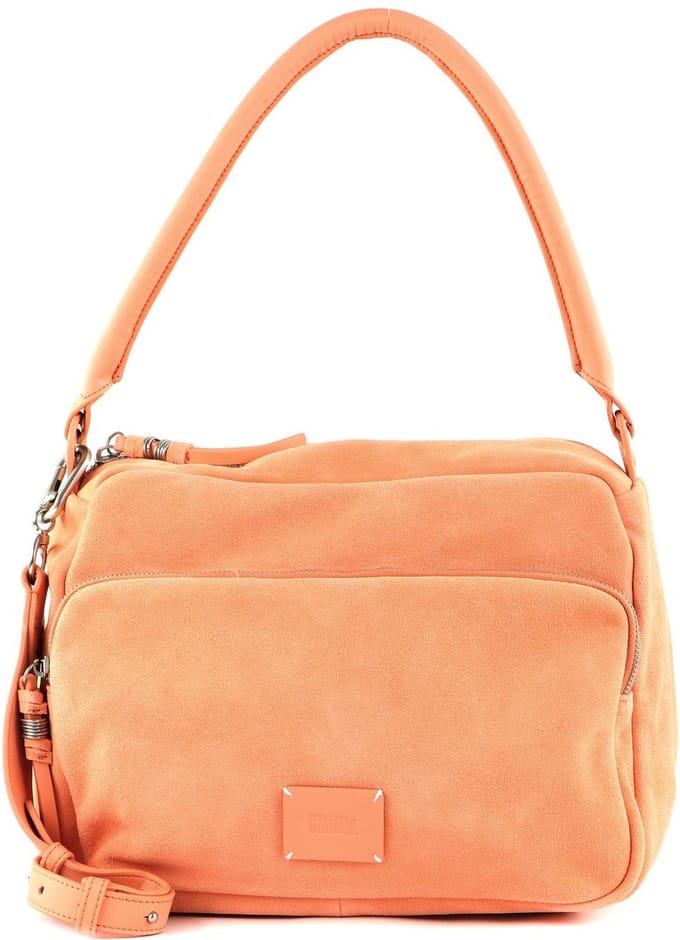 FREDsBRUDER Leren Schoudertas Lucin Box Shoulderbag Melon Oranje
