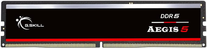 G.Skill AEGIS DDR5-6000 - 16GB - CL36 - Single Channel (1 pcs) - AMD EXPO & Intel XMP - Zwart