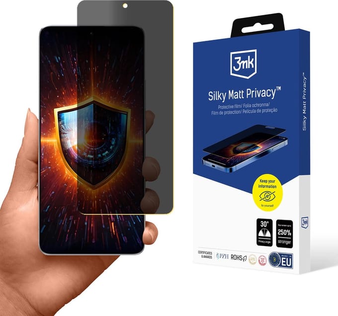 Redmi Note 13 Pro+ - 3mk Zijdezachte Mat Privacy