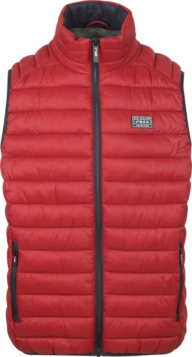 NZA - Rode gewatteerde bodywarmer
