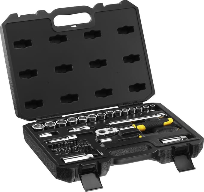 Stanley Dopsleutelset 3/8" - 45 DELIG