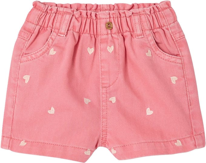 Vertbaudet Geborduurde short voor babymeisjes