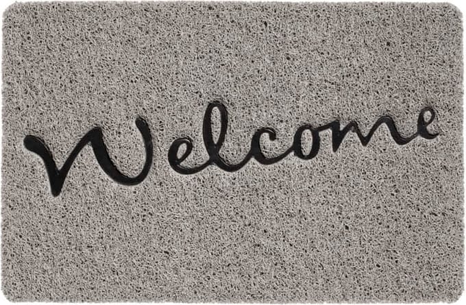 Hamat Elvo Welcome 001 40 x 60 cm | Buitenmat met tekst